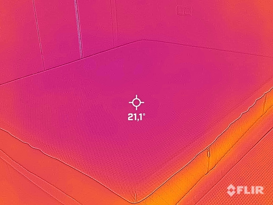 Emma Hybrid temperatura antes de dormir